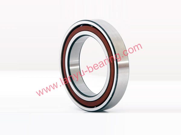 Tape the tube retainer single row angular contact ball bearings C(15°)